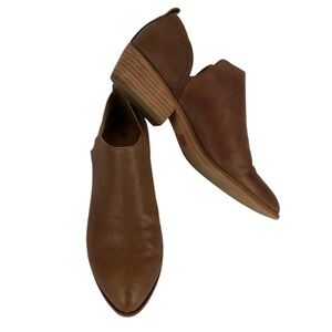 Frye Rowen Slip On Leather Ankle Bootie, Size 10